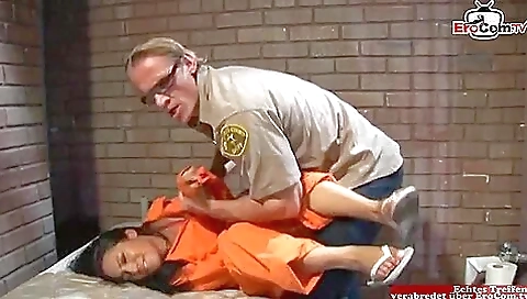 Sexy Prisoner Girl Gets Ass Fucked By A Guard In Prison Sexy Prisoner Girl Gets Ass Fucked By A Guard In Prison