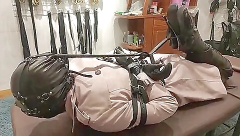 Straight Jacket Treadmill Bondage