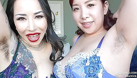 Double Hairy Armpit Goddesses Joi